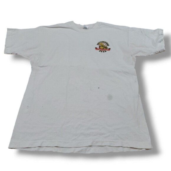 90s Vintage Fruit Of The Loom Shirt Size XL Moosehead Canadian Lager Beer Shirt - Picture 1 of 12